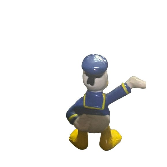 Action Figure Disney 1990s Donald Duck Waving Vintage 2.5" Tall - Picture 2 of 3